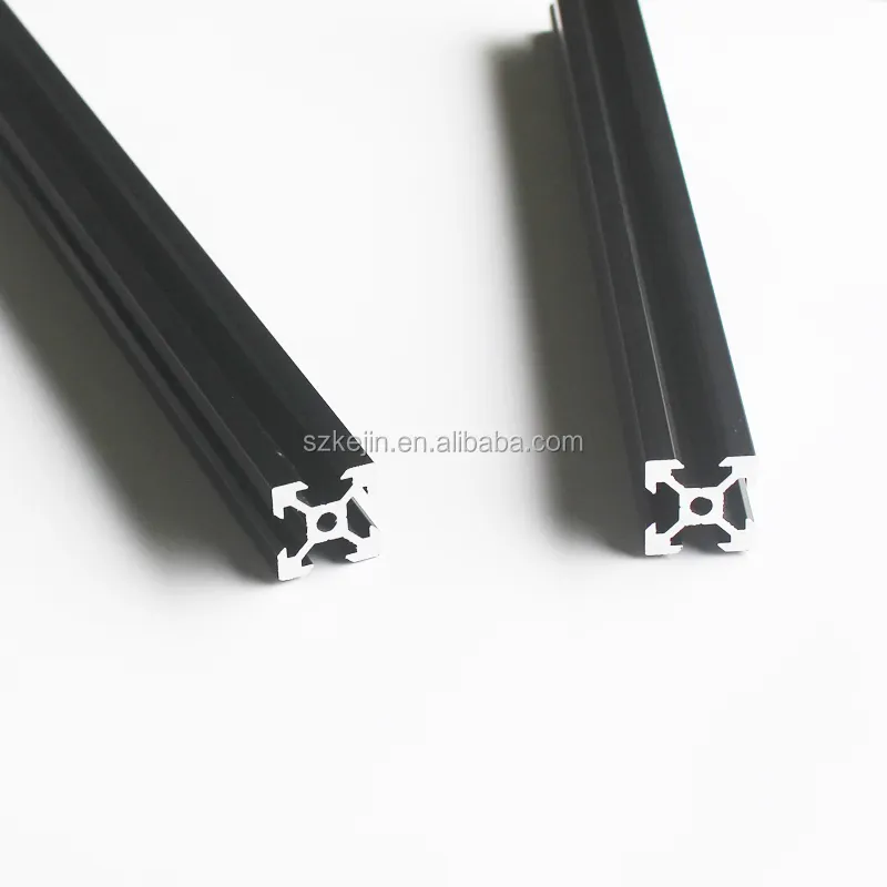 Chinese Manufacturers 3d Printer V Slot Aluminum 2020 Black Extrusion Industrial Aluminium