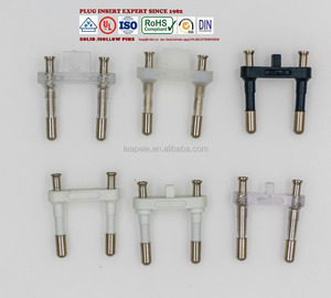 <span class=keywords><strong>Turquía</strong></span> macho insertar 4,8 MM 10 MM/16A VDE 2 pin <span class=keywords><strong>puente</strong></span> para cables <span class=keywords><strong>de</strong></span> alimentación - Product Image 5