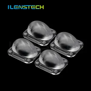 led lens supplier asymmetric 10x65 degree 5050 led chip led lens for wall washer lighting
