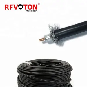 China supplier 1000ft 19*0.29mm TC rg8x coax specifications rg8u coax cable for sale