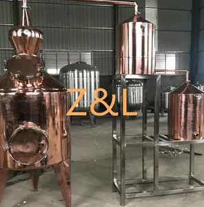 copper / stainless steel electric heating distilling apparatus/ alcohol distiller for sale