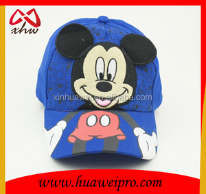 Patrón precioso Mickey niños gorra de béisbol 100% algodón de los cabritos tapa exterior - Product Image 4
