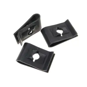 Wholesale fasteners clip nut-Black Oxide Metal Steel Clip Nuts for Sheet Locking Fastener