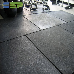 Tapis de gym en caoutchouc robuste de taille carrée 20 mm, revêtement de <span class=keywords><strong>sol</strong></span> en caoutchouc - Product Image 5