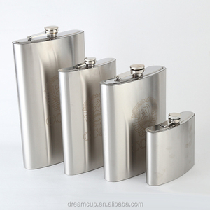 304 a doppia parete di trasporto <span class=keywords><strong>hip</strong></span> flask con in pelle avvolto per la festa del papà regalo di giorno - Product Image 6