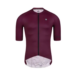 Pure Color Male Compression Short Sleeve Road Bike Jersey with Plus Size Custom Cycling Jersey