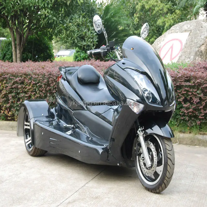 KLIRREND Gas Motor 300CC Elektrische Dreirad Erwachsene Motorrad Trike Für Erwachsene