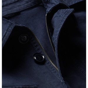 OEM New Cotton <strong>Canvas</strong> Field <strong>Jacket</strong> Four Front Flap Pockets Hunting Safari <strong>Jackets</strong> for <strong>Men</strong> - Product Image 5