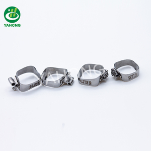 SS diş malzeme 0.022 ortodonti Roth Molar Band Brace Band bukkal tüp - Product Image 3