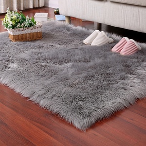 Tapis en fausse peau de mouton, <span class=keywords><strong>d</strong></span>'intérieur, de haute qualité, pour le salon - Product Image 3