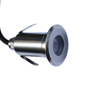 Small Size 316L Stainless Steel Waterproof IP68 LED Pool <strong>Lights</strong> 1W 2W 3W Underwater <strong>Pond</strong> Lighting Warm White Glass for Landscape - Product Image 2