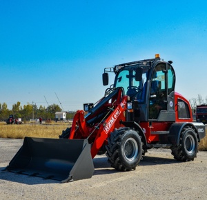 Model Baru Pertanian Traktor 1.6 T Kecil/Mini Wheel <span class=keywords><strong>Loader</strong></span> Hzm 816 Radlader - Product Image 5
