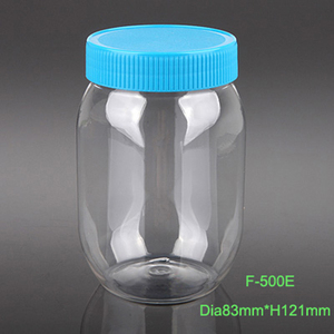 <span class=keywords><strong>450Ml</strong></span> Thực Phẩm Lưu Trữ <span class=keywords><strong>Container</strong></span> Vít Nắp, Rõ Ràng Pet Chai Ống Nhựa, Nhựa Kín Trang Trí Lọ Làm Cho Nhà Máy - Product Image 4