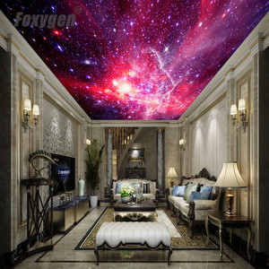 Película decorativa <span class=keywords><strong>de</strong></span> PVC <span class=keywords><strong>para</strong></span> techo, diseño <span class=keywords><strong>de</strong></span> estrellas nocturnas, <span class=keywords><strong>para</strong></span> paneles <span class=keywords><strong>de</strong></span> pared, gran oferta - Product Image 2