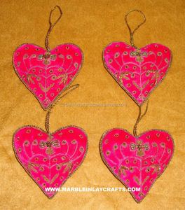 Indoor Christmas <b>Ornament</b> <b>Heart</b> Shape - Product Image 1