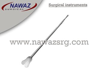 Directeur rainuré 14.5cm Diagnostic manuel dentaire professionnel en acier inoxydable avec pointe de sonde et cravate de langue - Product Image 2