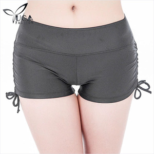 <span class=keywords><strong>Pantaloncini</strong></span> Fitness Boyleg da <span class=keywords><strong>donna</strong></span> <span class=keywords><strong>con</strong></span> stringhe laterali <span class=keywords><strong>pantaloncini</strong></span> da Yoga <span class=keywords><strong>con</strong></span> cravatte regolabili <span class=keywords><strong>pantaloncini</strong></span> da ginnastica - Product Image 5