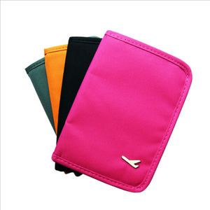 Organisateur de passeport portable, sac de voyage, porte-cartes et billet, portefeuille