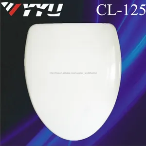 Cl125 UF sièges de toilette ; facile à nettoyer Duroplast ergonomique couverture de siège de toilette fournisseurs de la chine