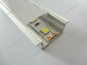 2910 empotrada <span class=keywords><strong>led</strong></span> de aluminio tira de <span class=keywords><strong>perfil</strong></span> <span class=keywords><strong>para</strong></span> la luz del gabinete - Product Image 3
