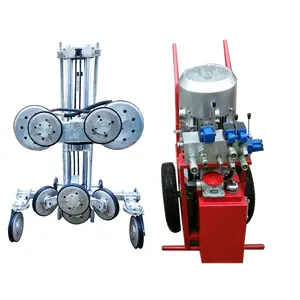 Гидравлический/бензиновый мраморный гранитный камень/бетонная проволочная пила режущая машина напрямую с завода