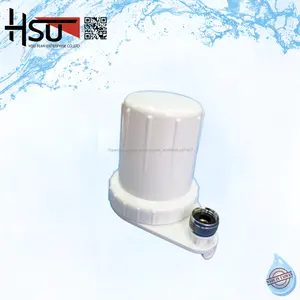 blanco de plástico manantial agua minimizador sacar cloro filtro de ducha