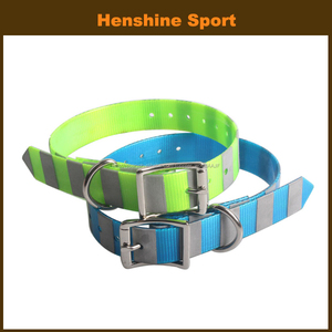 <span class=keywords><strong>Dayglo</strong></span> alta visibilidad de poliuretano reflect collar de perro - Product Image 1