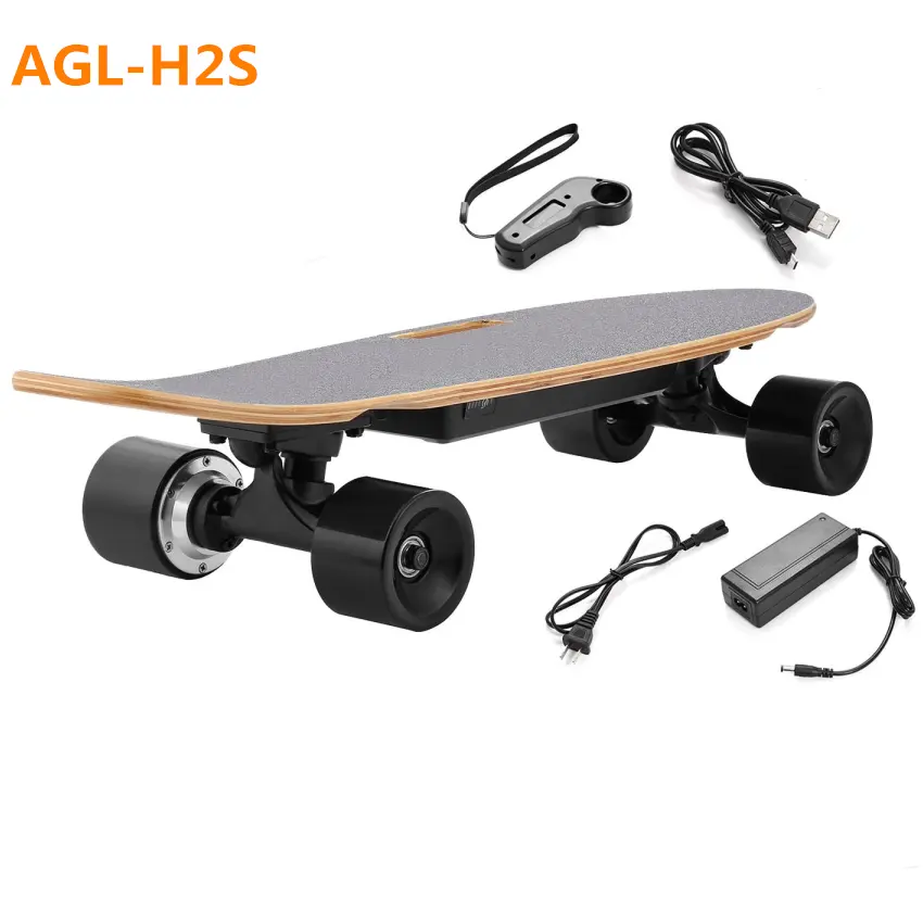 Cheap electric skateboard 350w with one hub motor