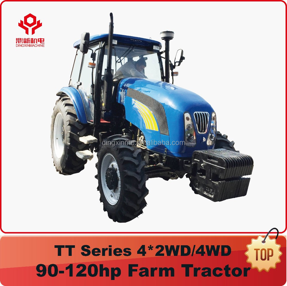 Китай Дешевый 100-130hp 4wd Сельскохозяйственный Трактор