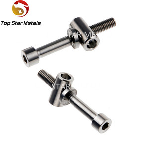 Boulons <span class=keywords><strong>de</strong></span> vélo en <span class=keywords><strong>titane</strong></span> M5x30/40mm <span class=keywords><strong>tige</strong></span> <span class=keywords><strong>de</strong></span> <span class=keywords><strong>selle</strong></span> Thomson avec boulons Gr5 Ti rondelle écrou cylindrique Type tête hexagonale - Product Image 5