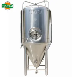 3000L bier gärung Unitanks konische fermenter FV mit Glycol kühlung jacke