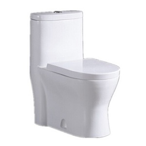 Inodoro de Cerámica de Una Pieza con Descarga de Agua, Ahorro de Agua, Montado en el Suelo, para Baño, Sanitarios 2023 - Product Image 1