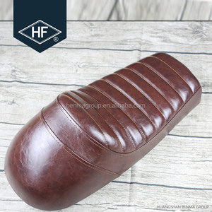 Cafe Racer-asiento de joroba Vintage para motocicleta, asiento marrón, GN CB200 CB350 CB400SS CB500 CB750 SR400 SR500 XJ XS KZ - Product Image 4