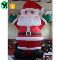 Inflable gigante de Navidad, decoración personalizada para eventos, Papá Noel, para fiesta, A3356