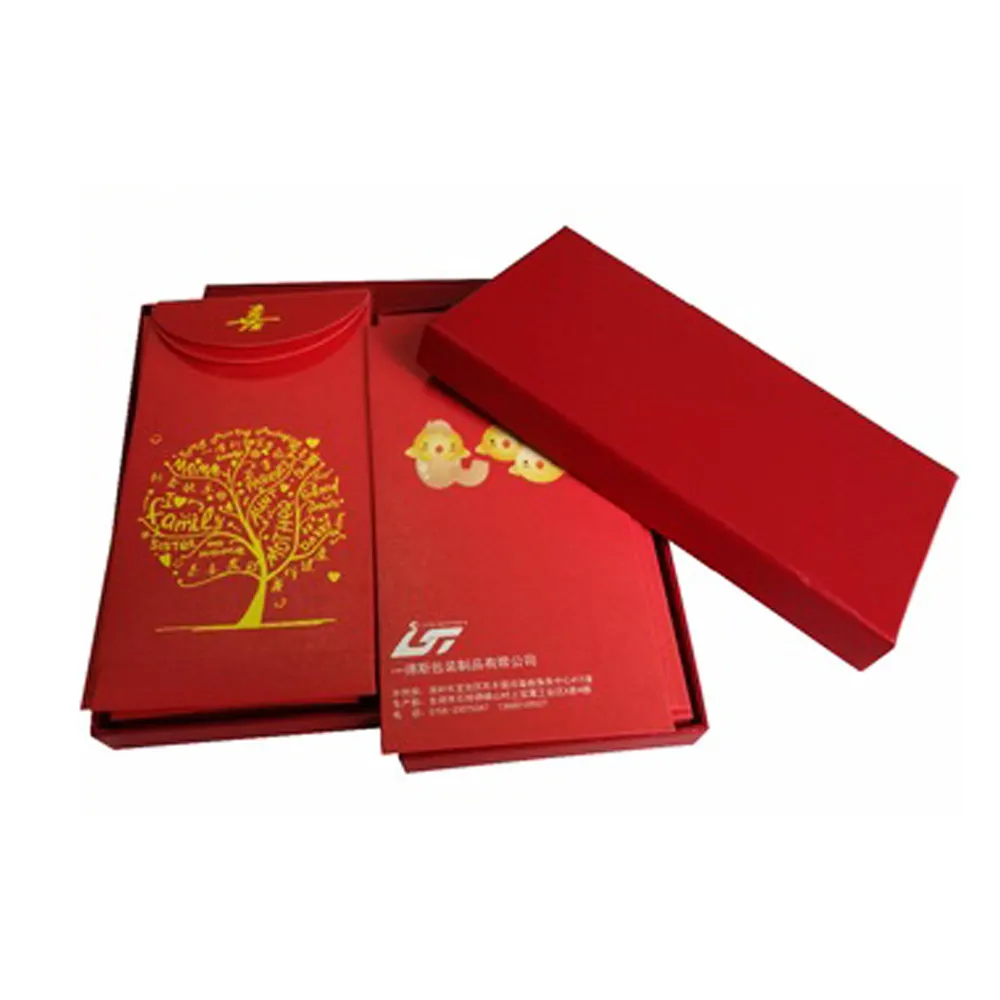Высококачественный китайский новогодний красный конверт, лучшие продавцы