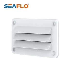 SEAFLO 1 Way Air Vent Supply Grille Side-wall Or Ceiling Plastic Vent Cover For RV Car Trailer Motorhome Bathroom