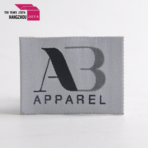 Bán buôn giá rẻ tùy chỉnh tên tag may quần áo dệt nhãn - Product Image 2