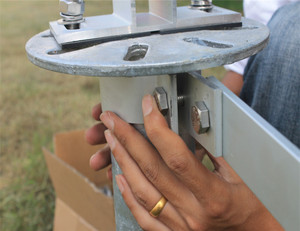 มูลนิธิเสาเข็มเกลียวยึดดินสกรูสมอ Q235สกรูกอง - Product Image 5