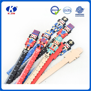 bán buôn hàng Nutcracker phong cách gỗ quy mô cai trị thiết lập 12cm tên - Product Image 5