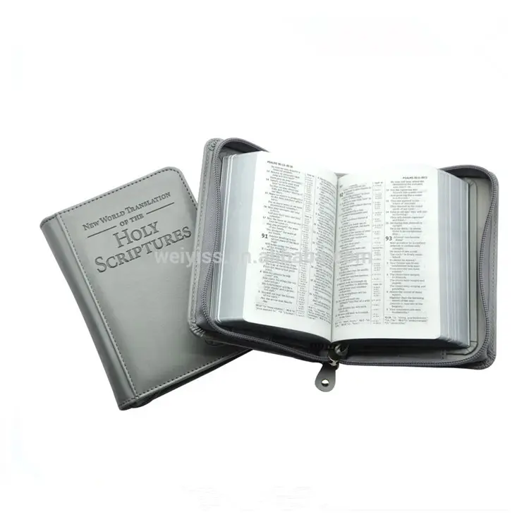 Günstige PU Leder Bibel Cover für Geschenk Holy Bible Cover