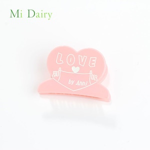 <span class=keywords><strong>Mi</strong></span> Dairy 7cm lindo Rosa niñas pinzas para el cabello amor corazón pelo cangrejo abrazadera mandíbula Clip <span class=keywords><strong>Aliexpress</strong></span> vendedor accesorios para el cabello para mujeres niñas - Product Image 1