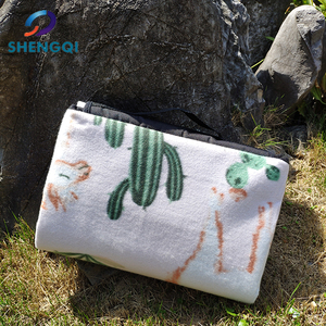 Custom Oxford Waterproof Cactus Print <strong>Picnic</strong> Outdoor Camping Mat <strong>Blanket</strong> - Product Image 5