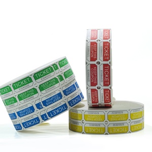 2024 biglietto della lotteria doppio gioco arcade personalizzato numerato consecutivamente - Product Image 2