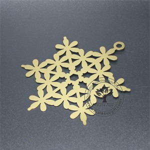 Proveedor de Copos de Nieve Decorativos de Metal, Artesanía Personalizada, en China - Product Image 6