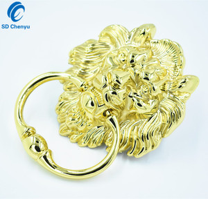 Bout de porte de Lion en or poli, 50 pièces, vente en gros d'usine - Product Image 3