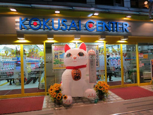 Vente en gros d'usine, chat à argent gonflable <span class=keywords><strong>pas</strong></span> <span class=keywords><strong>cher</strong></span>, <span class=keywords><strong>Maneki</strong></span> <span class=keywords><strong>Neko</strong></span> gonflable pour la publicité - Product Image 3