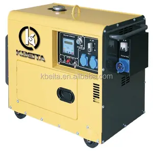 Generador diésel silencioso de 5KVA con ATS