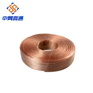 Speaker (acoustic) cable 2*1.5 square millimeter 100% tinned copper 100m/roll Wires Cables Cable Assemblies Electrical Wires