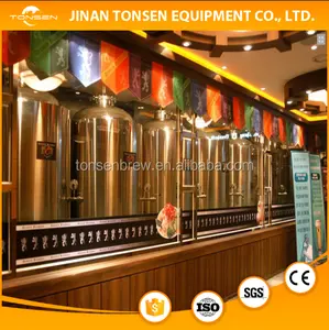 400L barley rice maize mashing and fermenting/brewery machine CE ISO certified Jinan Tonsen