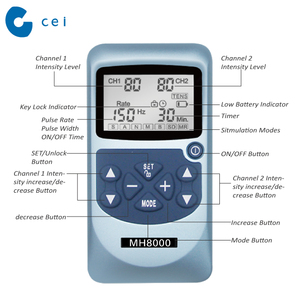 2019 nuevo equipo de <span class=keywords><strong>fisioterapia</strong></span> de masaje portátil máquina estimulador muscular electrónica para la rehabilitación - Product Image 5